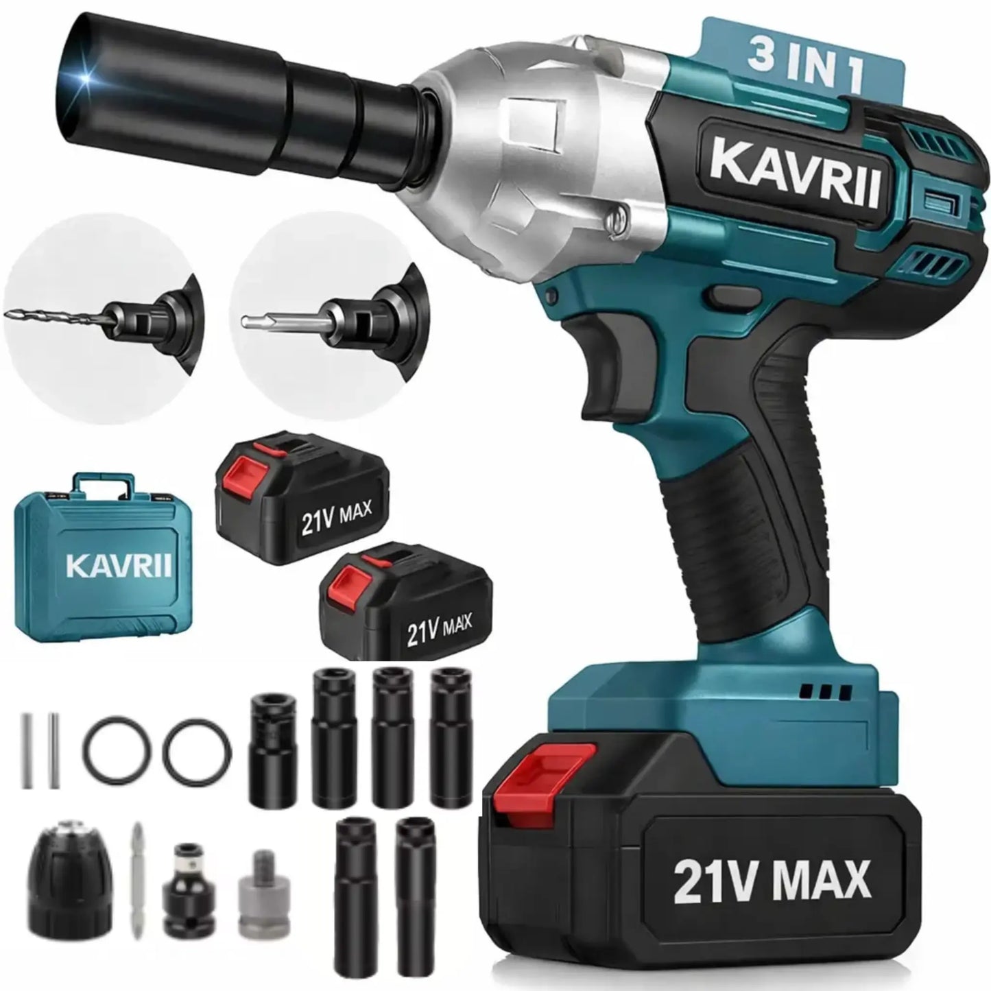 KAVRII TorqueX 650 Pro + FREE Battery + FREE Charger