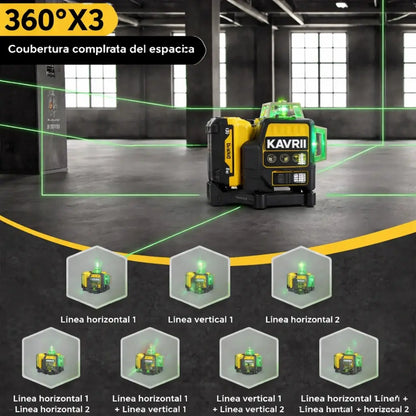 KAVRII X3 Industrial 360° Edición Profesional + Bateria y Cargador Gratuito