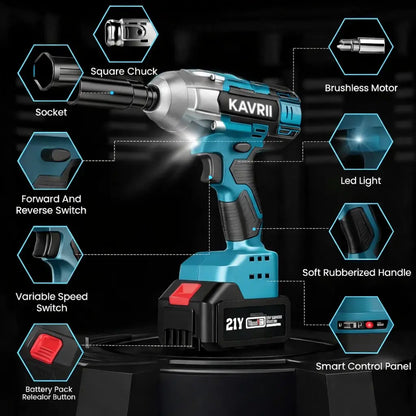 KAVRII TorqueX 650 Pro + FREE Battery + FREE Charger