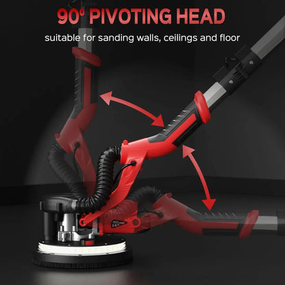 KAVRII TitanSander Pro™ High-Power 6-Speed Telescopic Wall & Ceiling Sander