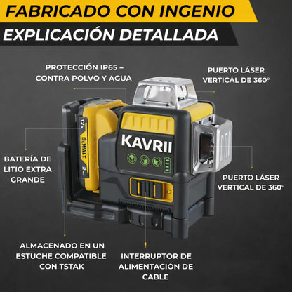 KAVRII X3 Industrial 360° Edición Profesional + Bateria y Cargador Gratuito